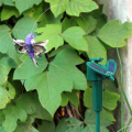 Solar Powered Flying Bird, Solar or Battery Powered Realistic Birds Garden Decor for Outdoor, Yard Easy Install.