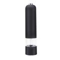 Electric Pepper Grain Grinder Stainless Steel Home Kitchen Barbecue Labor-Saving Mill Spice Grinder Tools Spice Shakers-black.