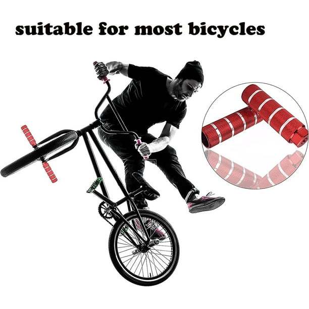 Bicycle Pegs Rear Foot Pegs Pedal Pegs Aluminum Non-slip Bmx Fits