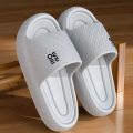Fashion Men Slippers Thick Platform Light Eva Soft Shoes Women Couples Home Bathroom Anti-Slip Flip-Flops Summer Beach Sandals.