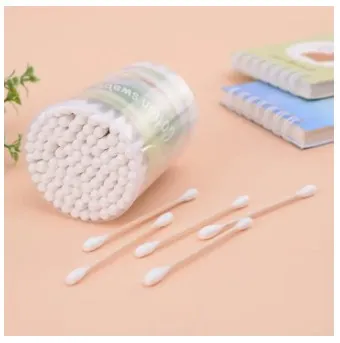 150%20Pcs%20Approx.%20Cotton%20Swab%20Double%20Head%20Cotton%20Buds%20Wooden%20with%20round%20plastic%20box%20-%20Image%202