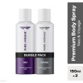 Park Avenue Signature Deodorant For Men 150 ml (Pack of 2) - Voyage & Neo. 