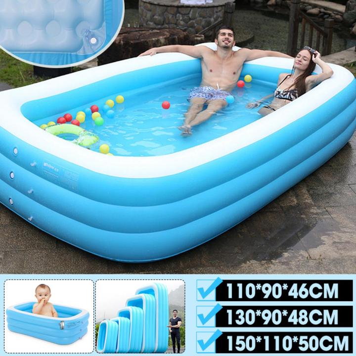 Layers Portable Toys Games Baby Inflatable Swimming Pool Bathing