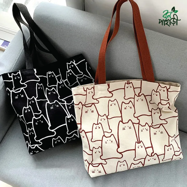 Trendy%20Top%20Handle%20Cute%20Panda%20Design%20White%20Color%20Tote%20Canvas%20Bag%20Shopping%20Bag%20/%20College%20/%20University%20Bag,%20Tote%20Bag,%20Canvas%20Bag%20with%20Zipper%20-%20Image%205