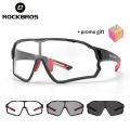 ROCKBROS Cycling Glasses Photochromic UV400 Protection Sunglasses MTB Road Bike accessories Ultra-light Eyewear. 