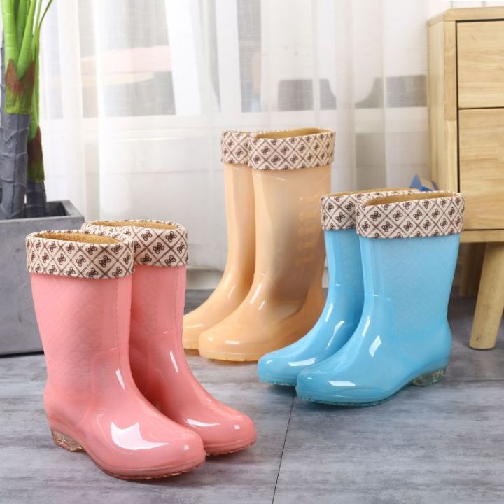 No%20Internal%20Net%20Quick-Drying%20Four%20Seasons%20Rain%20Boots%20Women%20Mid-High%20Tube%20Non-Slip%20Waterproof%20Shoes%20Wear-Resistant%20Rubber%20Boots%20Warm%20Rubber%20Shoes%20Women%20-%20Image%206