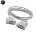New Serial Null Modem Cable DB9F to DB9F Female DB9 Connector pin 1 to pin 1 RS232 to RS-232 Cross data CABLE. 