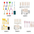 Silicone Spatula Sets Heat-Resistant Non-Stick Spatula 5pcs with Iron Core for Baking. 