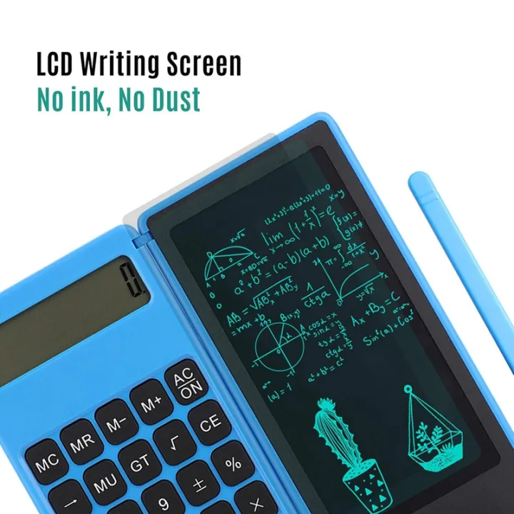 Calculator%20Notepad%206%20Inch%20LCD%20Writing%20Tablet%20Digital%20Drawing%20Pad%20with%20Stylus%20Pen%20Erase%20Button%20Lock%20Function%20-%20Image%205