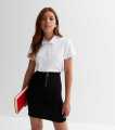 Black Ring Pull Tube Skirt For adult Girls To Ladies.