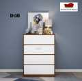 Furniture Shala Stylish Mini Wardrobe wooden & White Finish (4ft/2.5ft/16inch). 