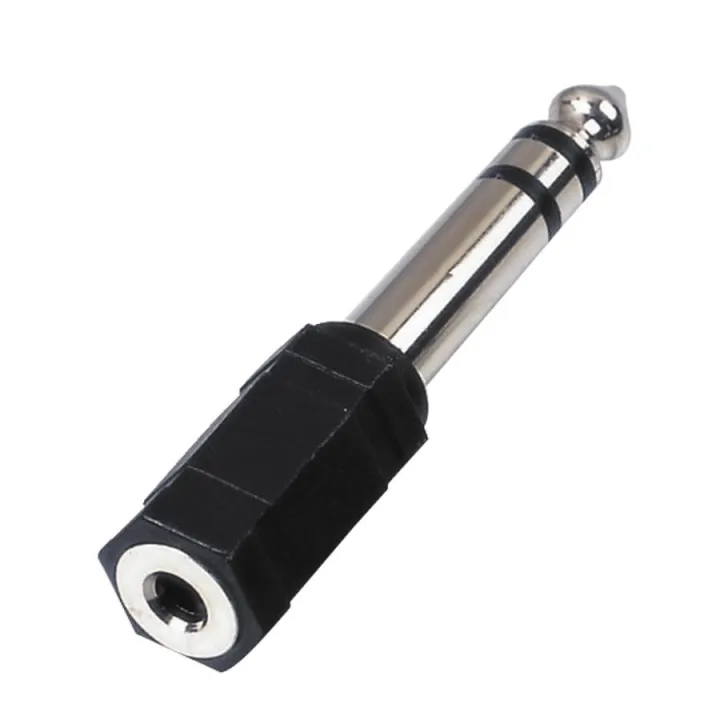 Microphone%206.35mm%20Male%20to%203.5mm%20Female%20Audio%20Plug%20-%20Image%202
