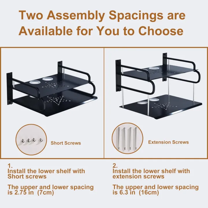 Telebrands%20As%20Seen%20on%20TV%20Wireless%20Router%20Storage%20Box,%20Black%20TV%20Set%20Top%20Box%20Rack%20Router%20Storage%20Rack%20Wall%20Tray%20Free%20Punch%20Wall%20Mount%20Router%20Efficient%20Holder%20Home%20Decoration%20-%20Image%203