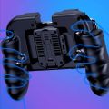 Mobile Game Controller Four-Finger Connection Mobile Gaming Trigger For Pubg Gaming Grip Game Drop Ship. 