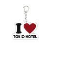 Popular Singer Bill Tom Kaulitz KeyRing Keychain for Accessories Bag Acrylic Pendant Tokio Hotel Key ring Chains Fans Gifts. 
