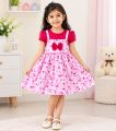 1 piece 1 years to 12 years Exclusive Western Baby Girls Tops dress. Terry knit girls Baby Tunic Dress. 