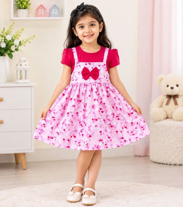 1%20piece%201%20years%20to%2012%20years%20Exclusive%20Western%20Baby%20Girls%20Tops%20dress.%20Terry%20knit%20girls%20Baby%20Tunic%20Dress%20-%20Image%202