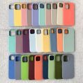 Original Official Logo Case For Apple iPhone 14 13 12 15 Pro Max Cases For iPhone XR 7 8 14 15 Plus 13 Case full Cover. 
