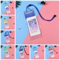 Thick Strap Waterproof Phone Case Universal PVC Mobile Phone Pouch Bag Mobile Phone Waterproof Bag Phone Hanging Bag Case Cover Mobile Phone Pouch For Phone.