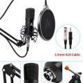 MAONO AU-A03 Podcast Studio Condenser Microphone with Boom Arm Kit For Youtube Record Vlog Livestream Gaming. 