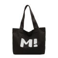 Design Tote Bag Spacious Slogan Printed Fashionable Shoulder Bag Large Capacity Casual Crossbody Bag for Women Girls. 