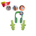 Swimming Nose and Ear Plugs - Green. 