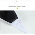 Men's T-back Bulge Cup Big Ice Silk Night Scene Soft Double T Underwear U-Convex KX003-DK.
