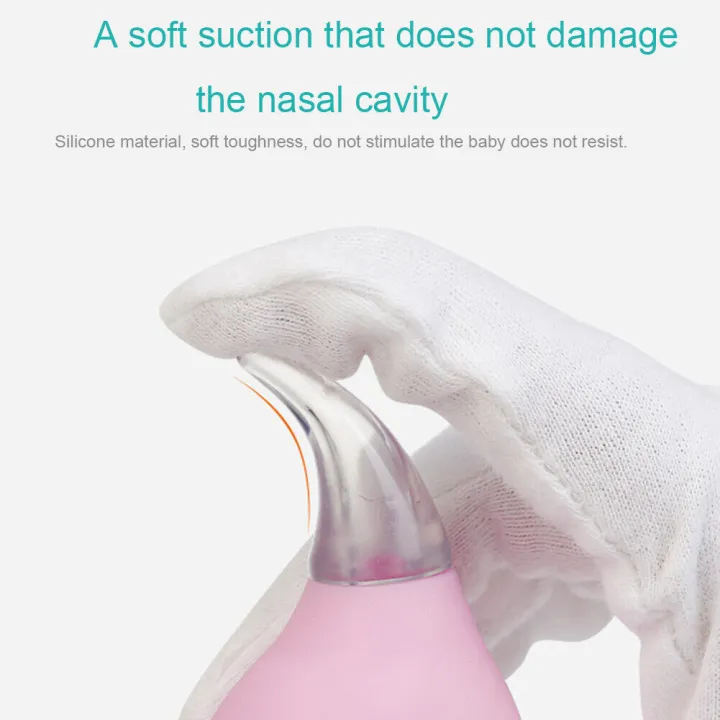 Water%20drop%20type%20newborn%20baby%20supplies%20medical%20PVC%20nasal%20aspirator%20pump%20Nose%20cleaner%20type%20cold%20and%20snot%20cleaning%20silicone%20head%20elevator%20-%20Image%204