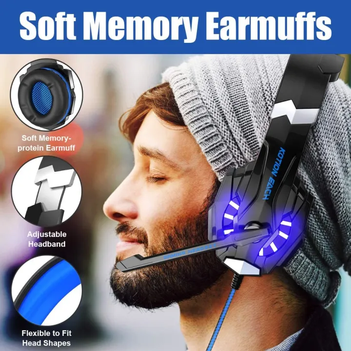 KOTION%20EACH%20Gaming%20Headset%20Casque%20Deep%20Bass%20Stereo%20Game%20Headphone%20with%20Microphone%20LED%20Light%20for%20PS4%20Phone%20Laptop%20PC%20Gamer%20-%20Image%204