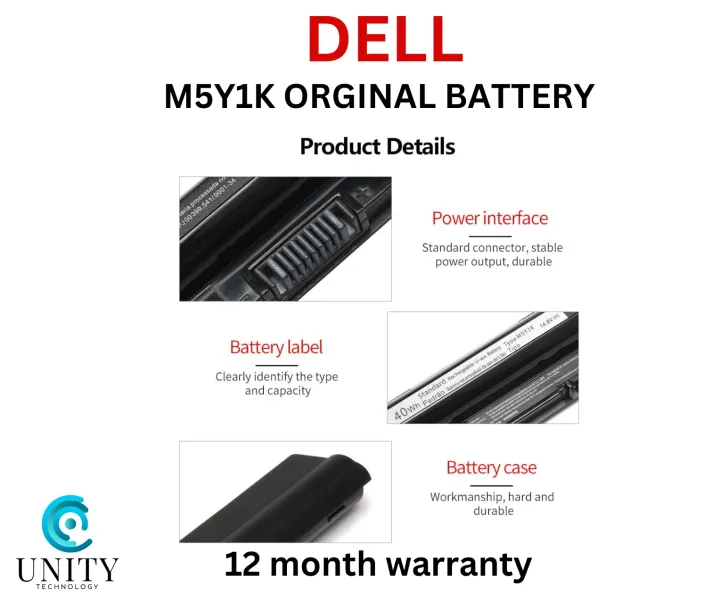 M5Y1K%20%20ORGI-NAL%20Battery%20FOR%20DE-LL%20Inspiron%203451%203551%203567%205558%205758%2014%2015%203000%20PC%20LAPTOP%20BATTERY%20-%20Image%203