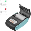 Portable POS Printer | 58mm (2-inch) | Compatible with Computer, Android, iOS | Direct Thermal Receipt Printer for Restaurants, Bills, Tickets, Supermarkets & Retail | Bluetooth Connect | Support ESC/POS | Electricity Bill Token Printing Solution | PT210.