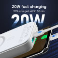 Joyroom JR-W020 20W Mini magnetic wireless power bank 10000mAh - Blue.