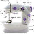 Mini Electric 5 in 1 Plastic Sewing Machine. 