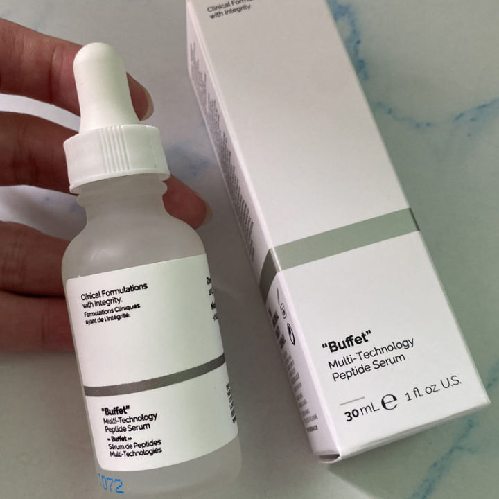 Buffet Multi-Technology Peptide Serum 30ml Hyaluronic Anti-wrinkle Anti-Aging Repair Face Brighten Firm Skin Makeup OutlierO