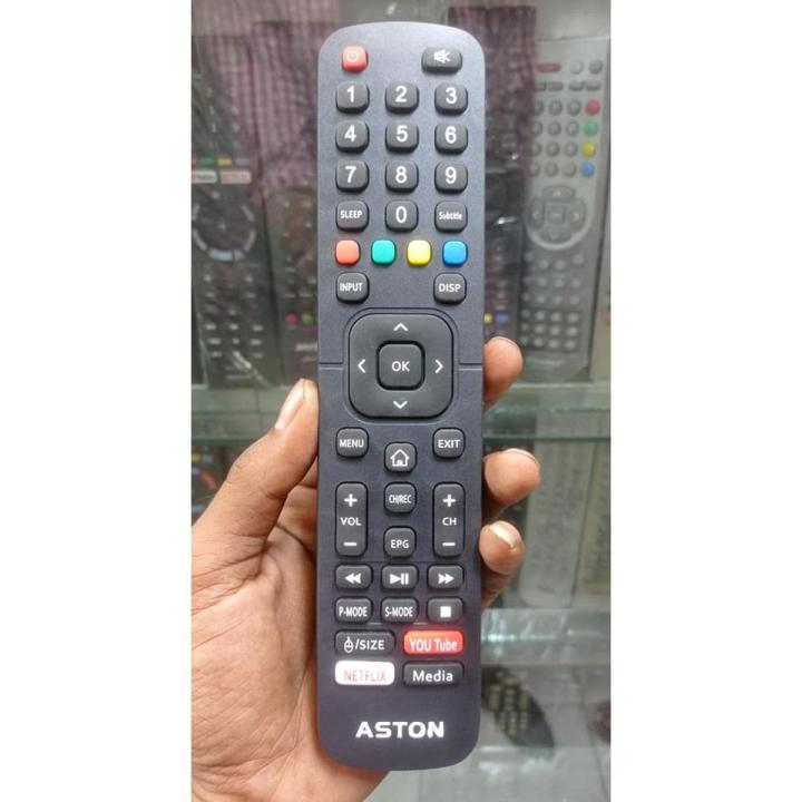 ASTON SMART LED TV REMOTE CONTROL.