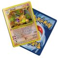 【Happy baby toy store】Diy Pokemon 1996 Editie Glurak Turtok Bisaflor Charizard Venusaur Blastoise German Game Collection Card child. 