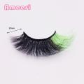 Natural Looking False Eyelashes Vibrant Dramatic False Eyelashes for Clubbing Dance Performances Long Colorful Exaggerated Stripper Style Fake Eyelashes Nightclub False Eyelashes.