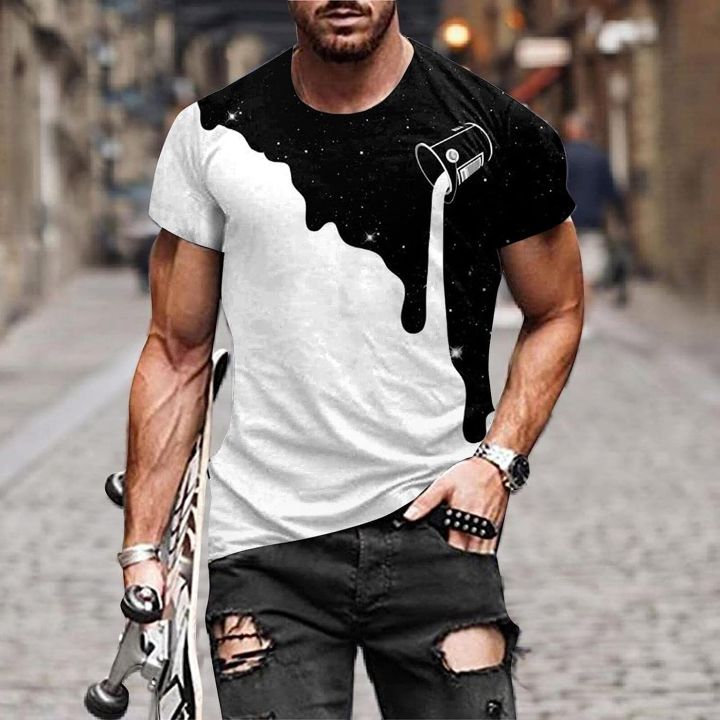 Tshirt%20Shirts%20for%20Men,Mens%20Shirts%20Casual%20T%20Shirts%20Summer%203D%20Digital%20Printing%20T-Shirt%20Graphic%20Tees%20Tops%20-%20Image%202