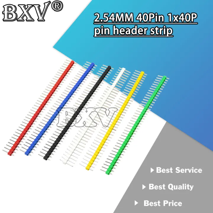 10PCS%202.54MM%2040Pin%201x40P%20New%20Male%20Pin%20Header%20Strip%20Single%20Row%20Male%20Breakable%20Pin%20Header%20Connector%20Strip%20For%20Arduino%20-%20Image%203