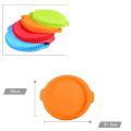 Flying Baking mould Flexible Two-ear Silicone Pizza mould Disc-shaped Cake mould for Home baking Professional bakery Pastry chefs Party desserts Personal use. 
