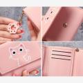 【Top Selling Item】 Women Wallet Cute Cat Short Wallet Leather Purse Girls Bag Card Holder. 