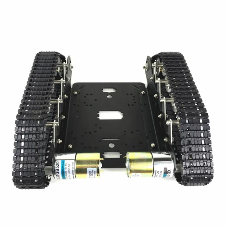 KOGEEK%20TS100%20Tank%20Chassis%20TS100%20Shock%20Absorber%20Metal%20Robot%20Tank%20Car%20Kit%20Chassis%20for%20Arduino%20UNO%20R3%20Intelligent%20Track%20Car/Tank%20Chassis%20Tank%20Crawler%20Chassis%20DIY%20Kit%20-%20Image%204
