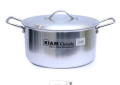 Kiam Classic Aluminium Stock Pot - Durable And Versatile Pot For Cooking Soups, Stews, And More. 