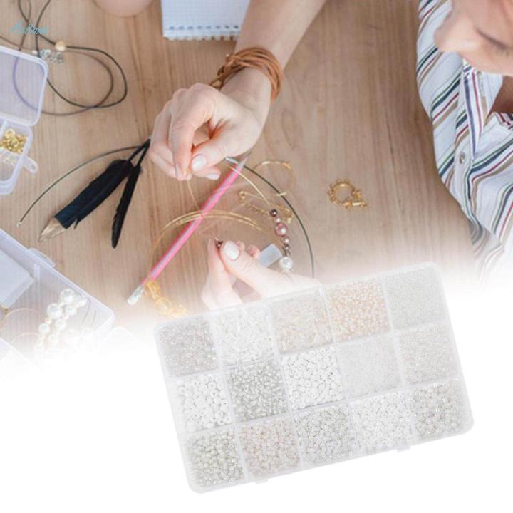 Seed Beads for Jewelry Making 15 Colors DIY Beading Supplies Craft Beads