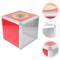 Lucky Raffle Case Single Sided Transparent Comment Box Lottery Box for Wedding.