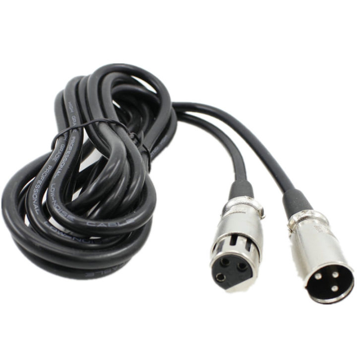 cord%20microphone%20Black%202.5M%20/%201M%20Long%203%20Pin%20XLR%20Male%20to%20Female%20Extension%20Microphone%20Mic%20Cable%20For%20Phantom%20Power%20-%20Image%205