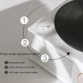 Vinyl Record Player Portable Bluetooth V5.0 Speaker Wireless Mini Stereo Portable Multi-Function Turntable Speaker NEW. 