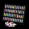 48 Colors Craft Glitter Sparkle Sequins Durable Material Easy To Use for Professional Nail Salon. 
