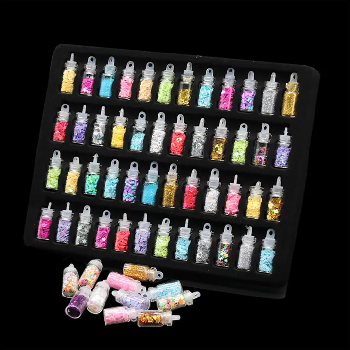 48%20Colors%20Craft%20Glitter%20Sparkle%20Sequins%20Durable%20Material%20Easy%20To%20Use%20for%20Professional%20Nail%20Salon%20-%20Image%206