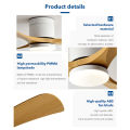 46Inch Low Floor Fan Lights Room Restaurant Modern Simplicity DC Remote Control Indoor Ceiling Fan 220V Electric Fans. 